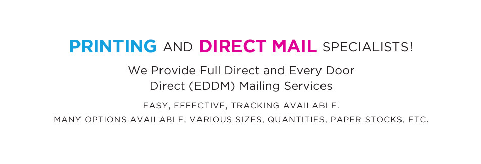Printing and Direct Mail Specialists